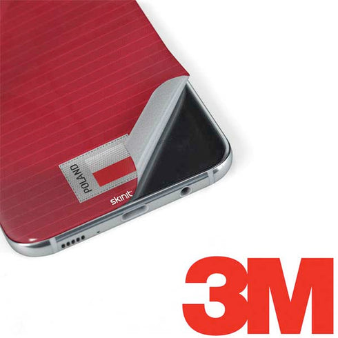 Poland Soccer Flag Galaxy S8 Skin
